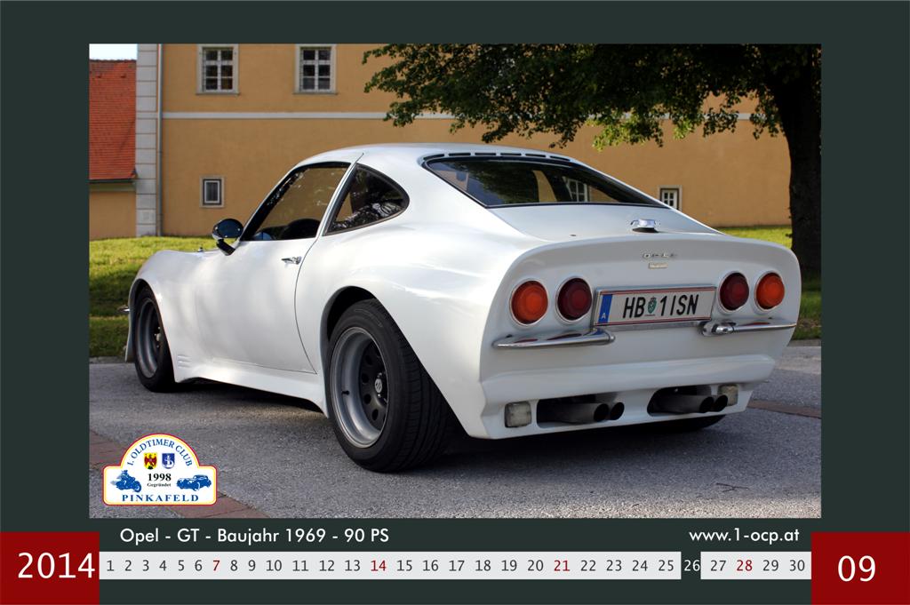 Oldtimerkalender 2014